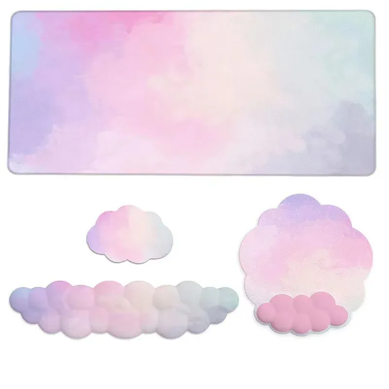 Cloud Keyboard Wrist Rest Set 1