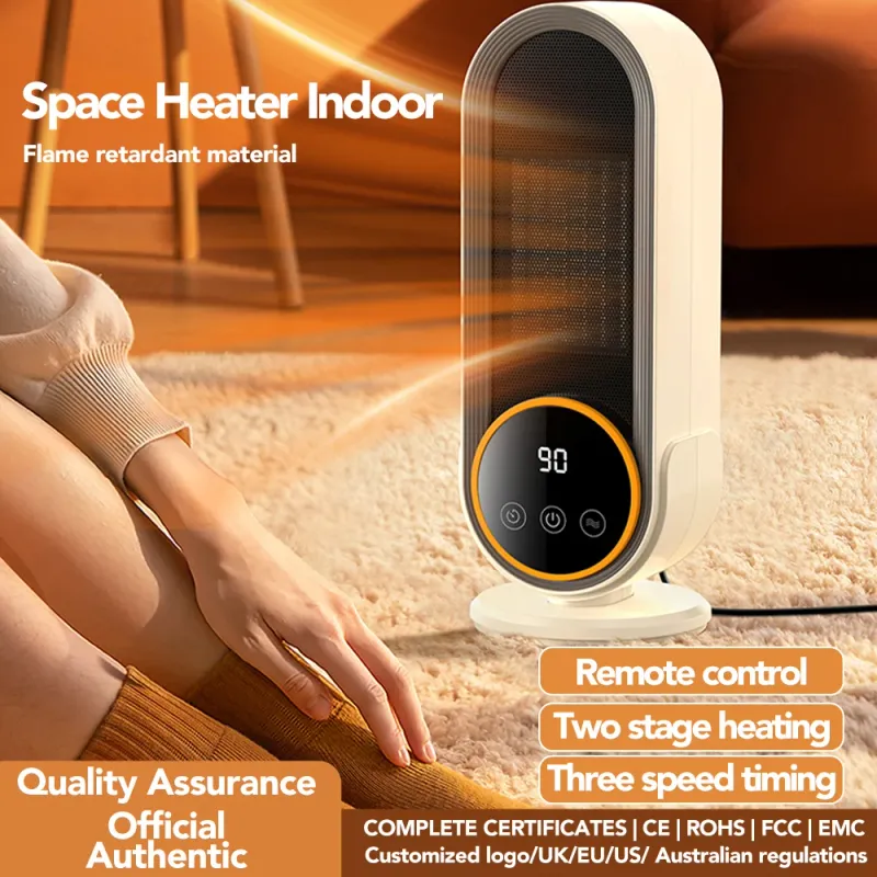 1200W Portable Fan Heater Desktop 1