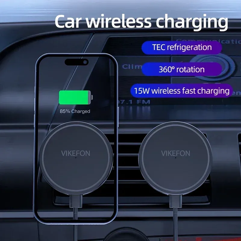 Magsafe Car Vent Wireless Charger 5
