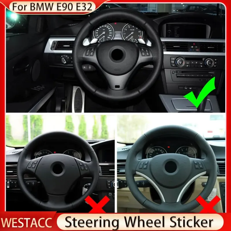 BMW 1/3 Series Steering Wheel Panel Cover 3
