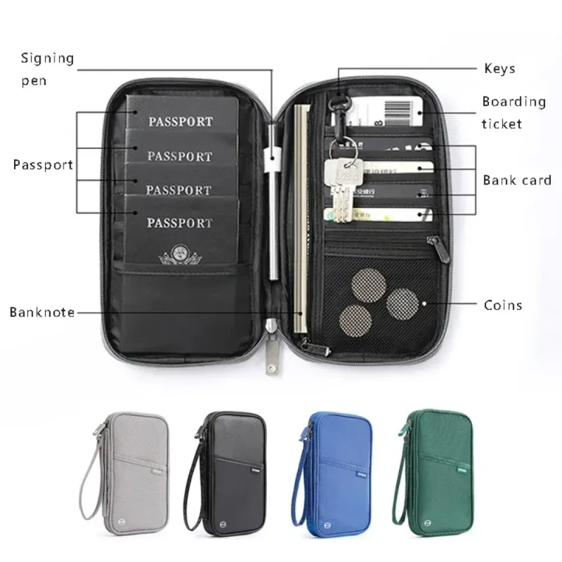 Waterproof Family Passport Travel Wallet 3