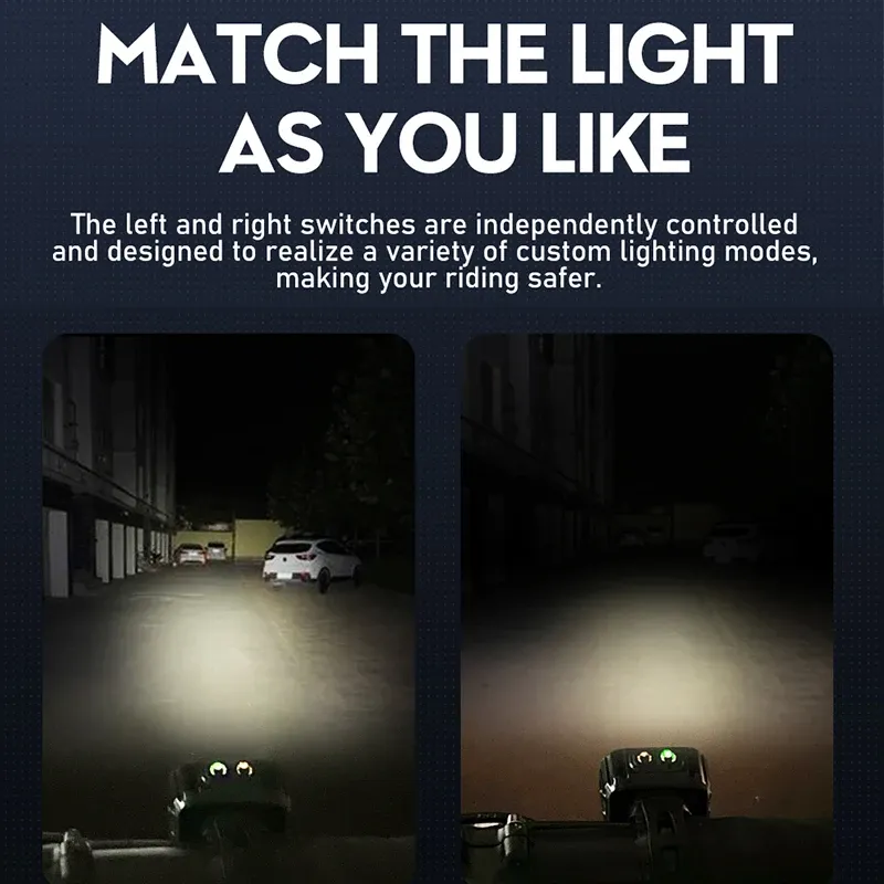 Q6 Rechargeable Bike Light Set 4