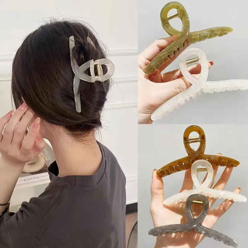 Large Butterfly Claw Clips 5.1" 5