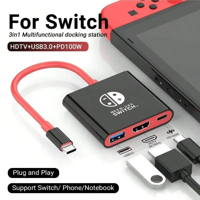4K USB-C Docking Station Hub 2