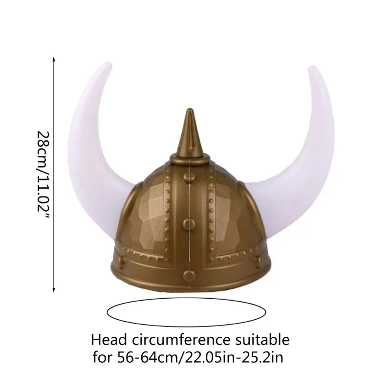 Viking Knight Helmet Costume Hat 6