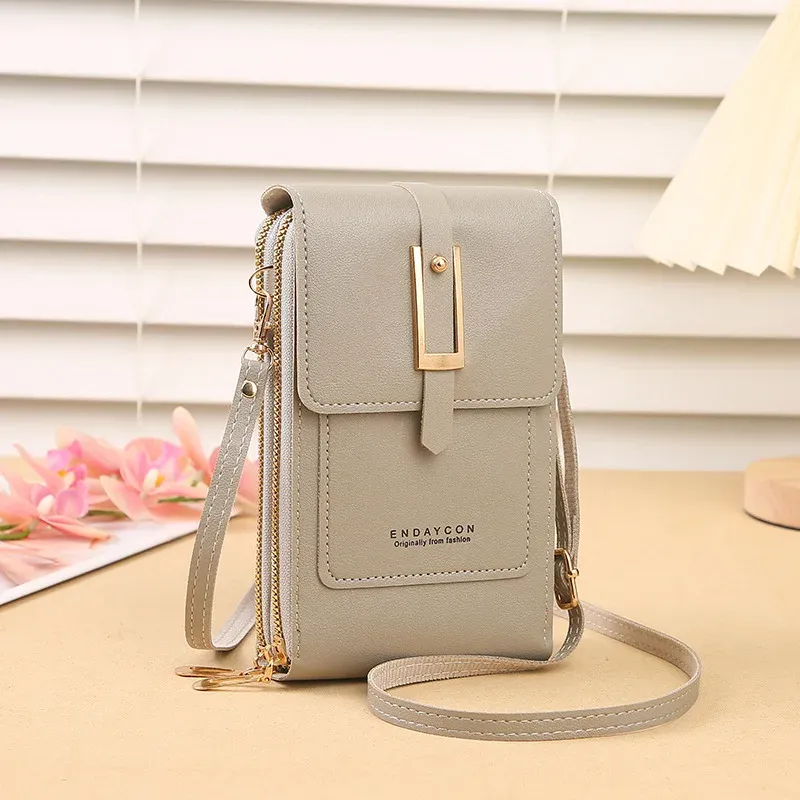 Clear Touchscreen Mini Crossbody Bag 1