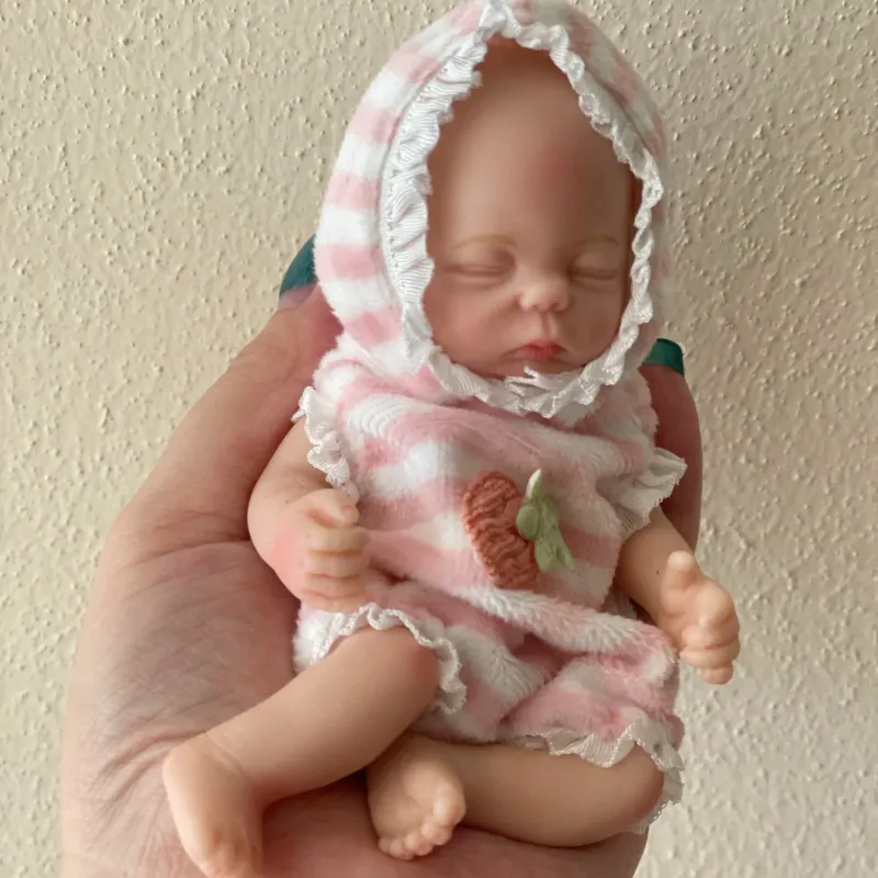Mini Silicone Reborn Baby Doll 2