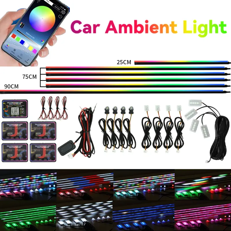 RGB Symphony Car Ambient Light 1