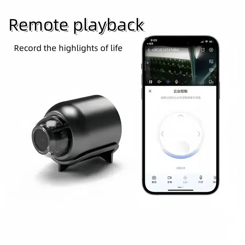 HD 1080P Mini WiFi Baby Monitor Camera 2