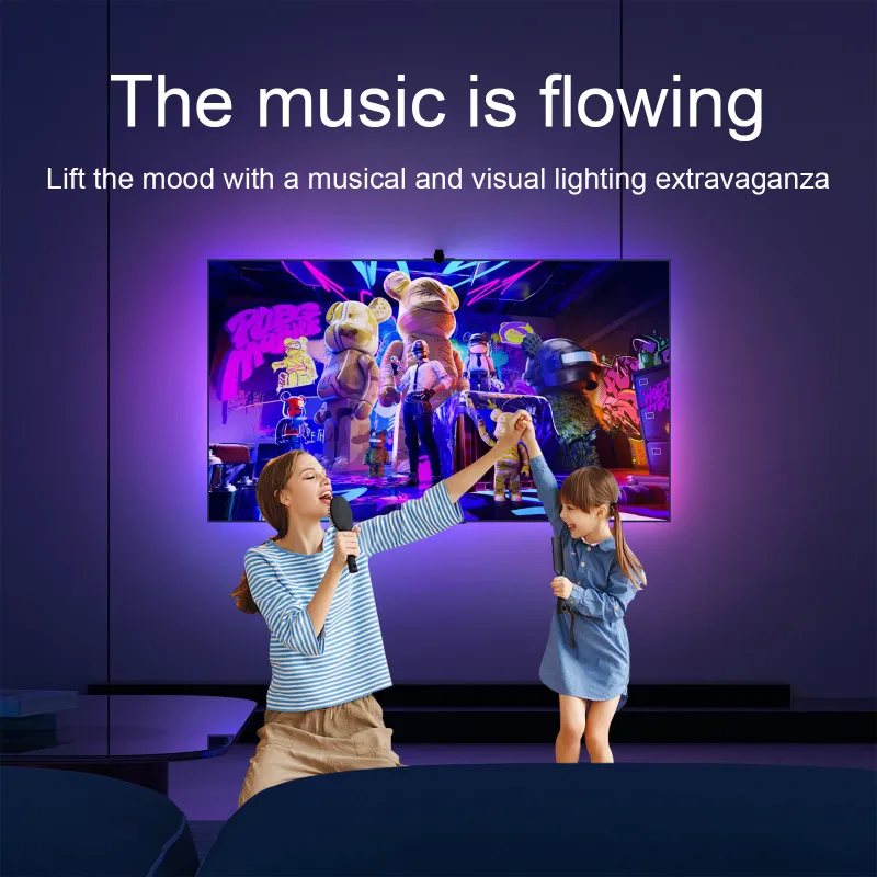 Smart TV Backlight Strip with Camera 5