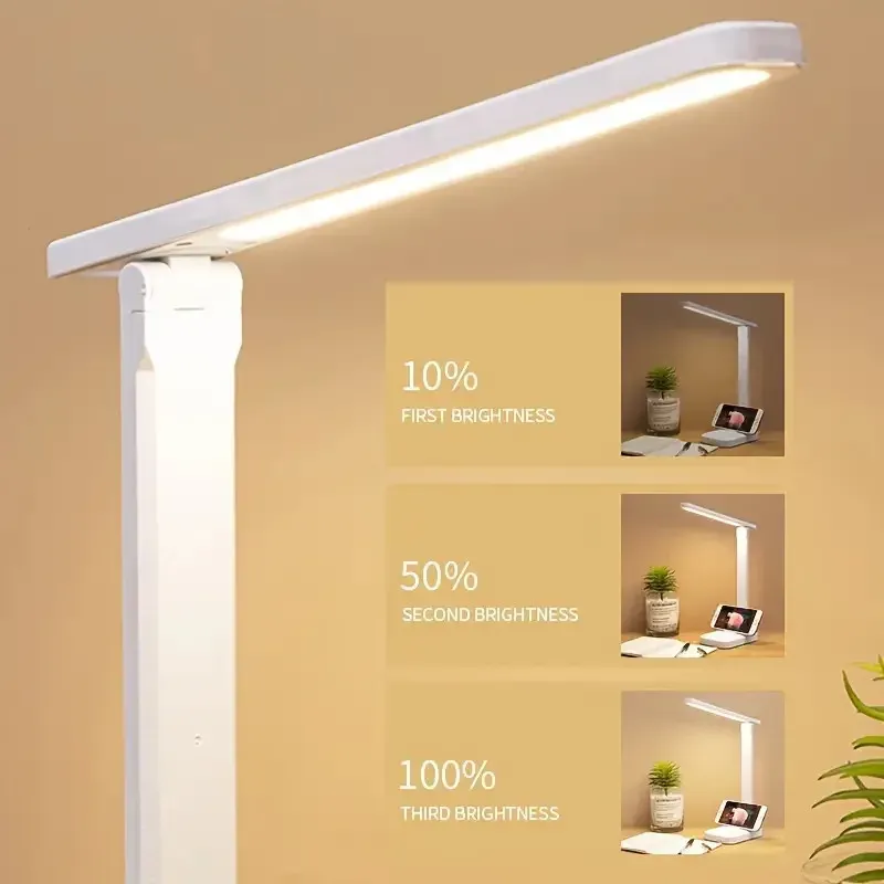 Foldable LED Desk Lamp Touch Dimmable 5