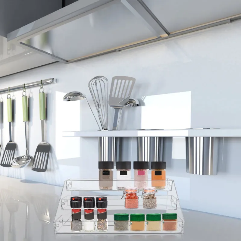 Acrylic Spice Rack Organizer 4