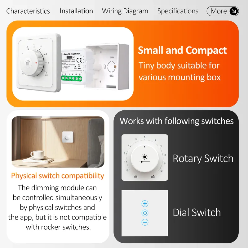 Smart Dimmer Switch Module 3