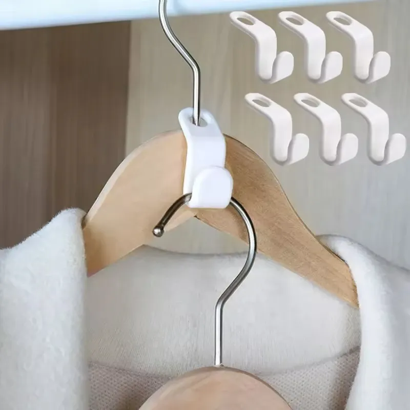 Space-Saving Wardrobe Hanger Hook Organizer 1