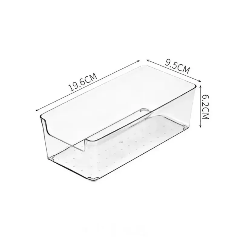 Clear Stackable Storage Bins 8