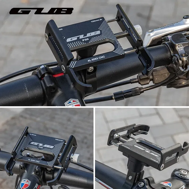 GUB P30 Aluminum Bike Phone Mount 6