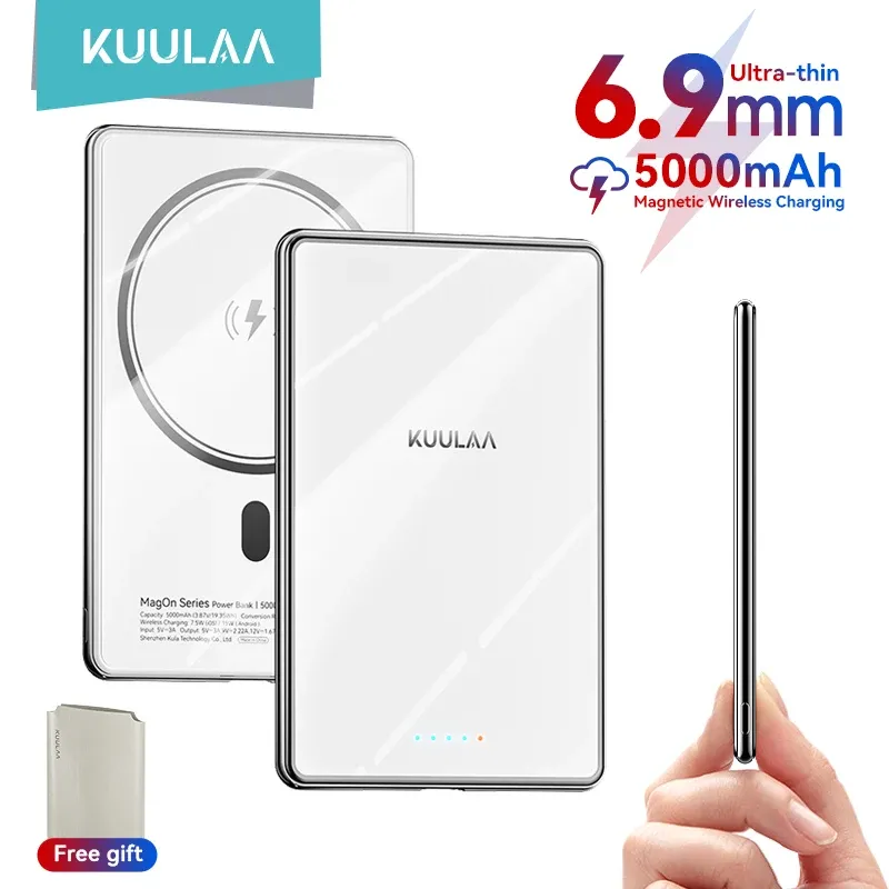 KUULAA Magnetic Power Bank 5000mAh 1