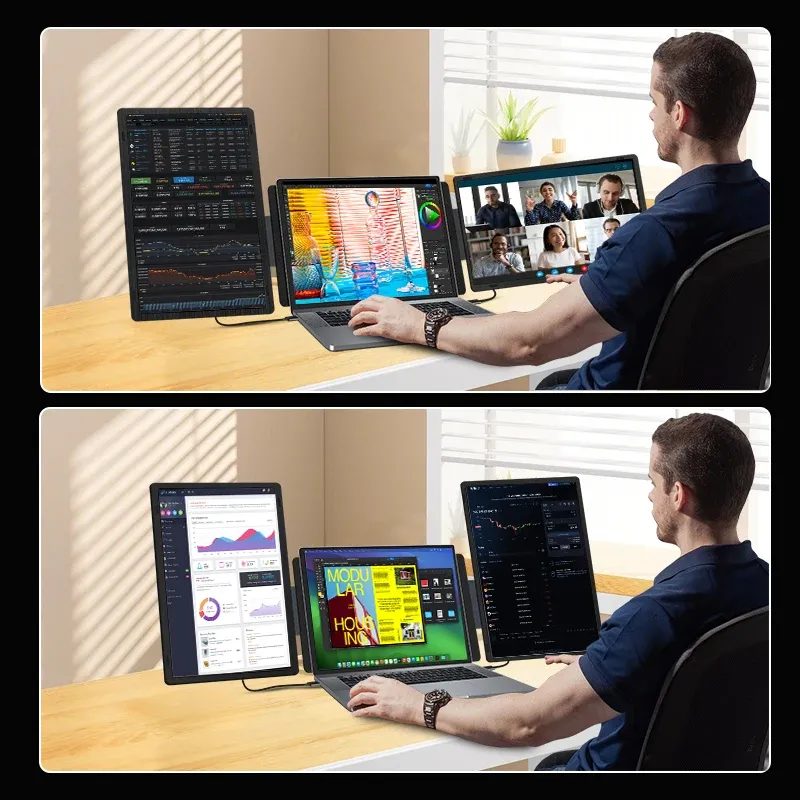 USB C Dual Portable Monitor for Laptops 2
