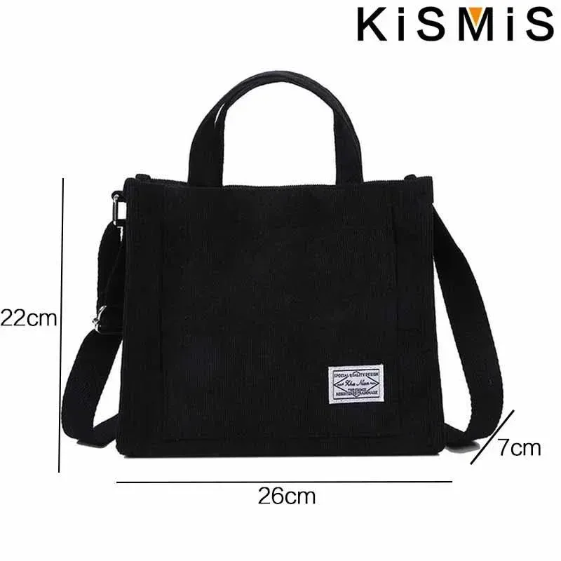 Corduroy Crossbody Shoulder Bag 4