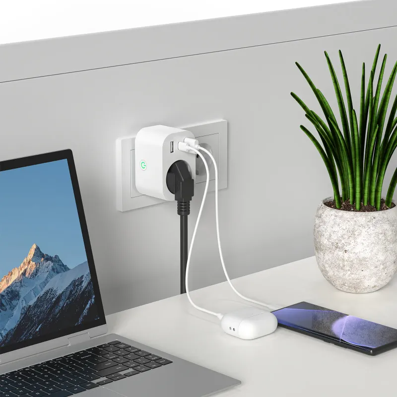 Smart WiFi Plug with USB & Power Monitor 2