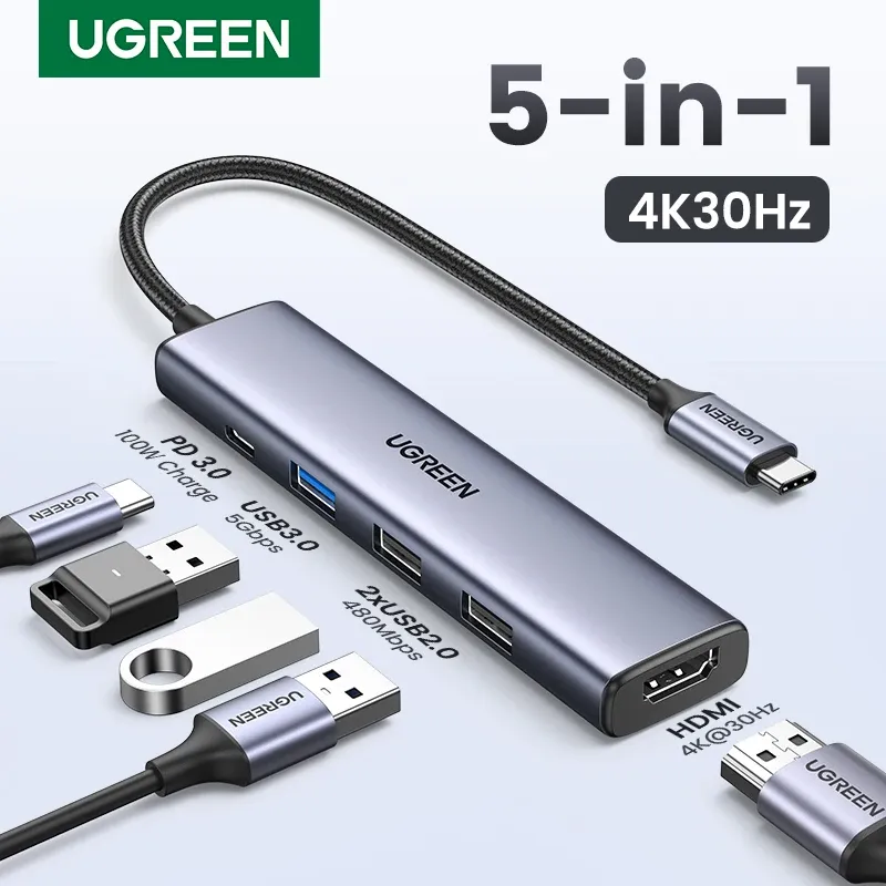 UGREEN 5-in-1 USB C Hub Adapter 1
