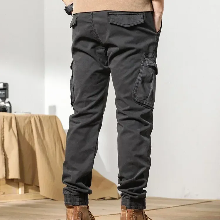 Winter Fleece-Lined Cargo Joggers 6