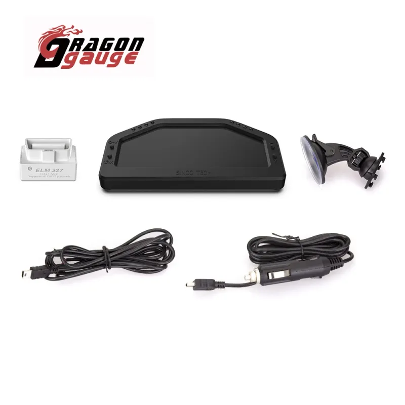 7-Color LCD Race Dash Panel DO921 6