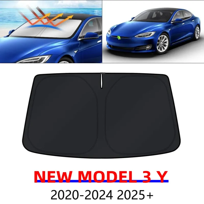 Tesla Model Y/3 Windshield Sunshade 1
