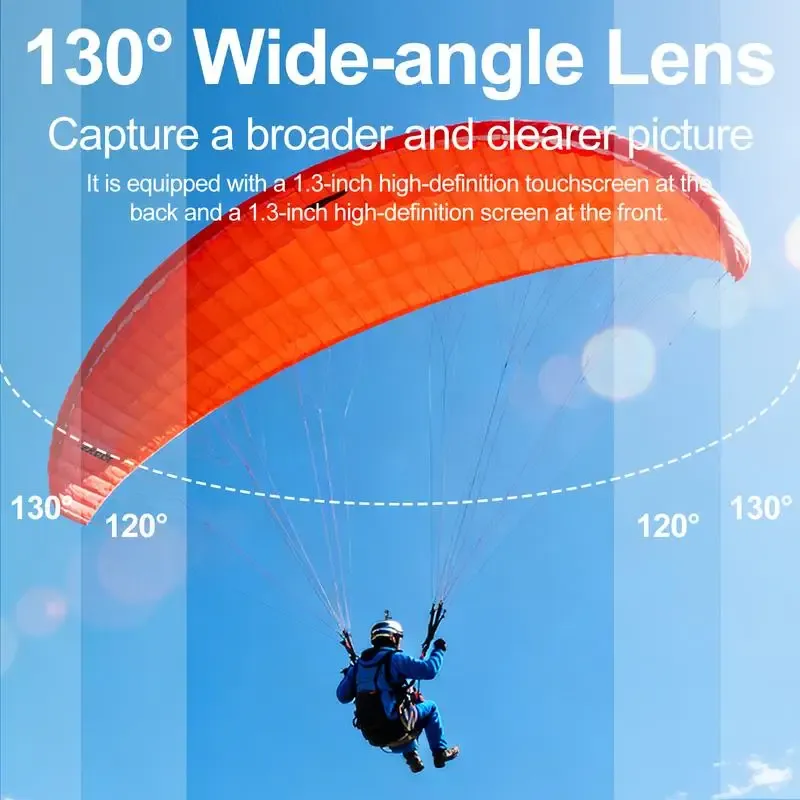 5K Thumb Action Camera with WiFi & Stabilization 5