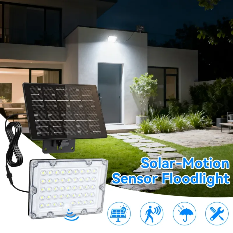 Solar Motion Sensor Floodlight 1