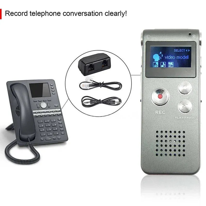 Mini Voice Recorder MP3 Player with USB 3