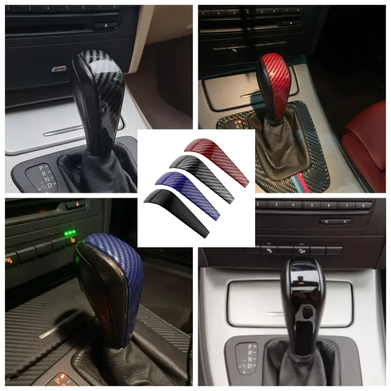 Carbon Fiber BMW Shift Knob Sticker 1