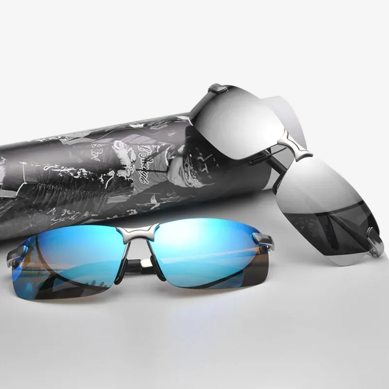 Classic Metal Polarized Men's Sunglasses 4