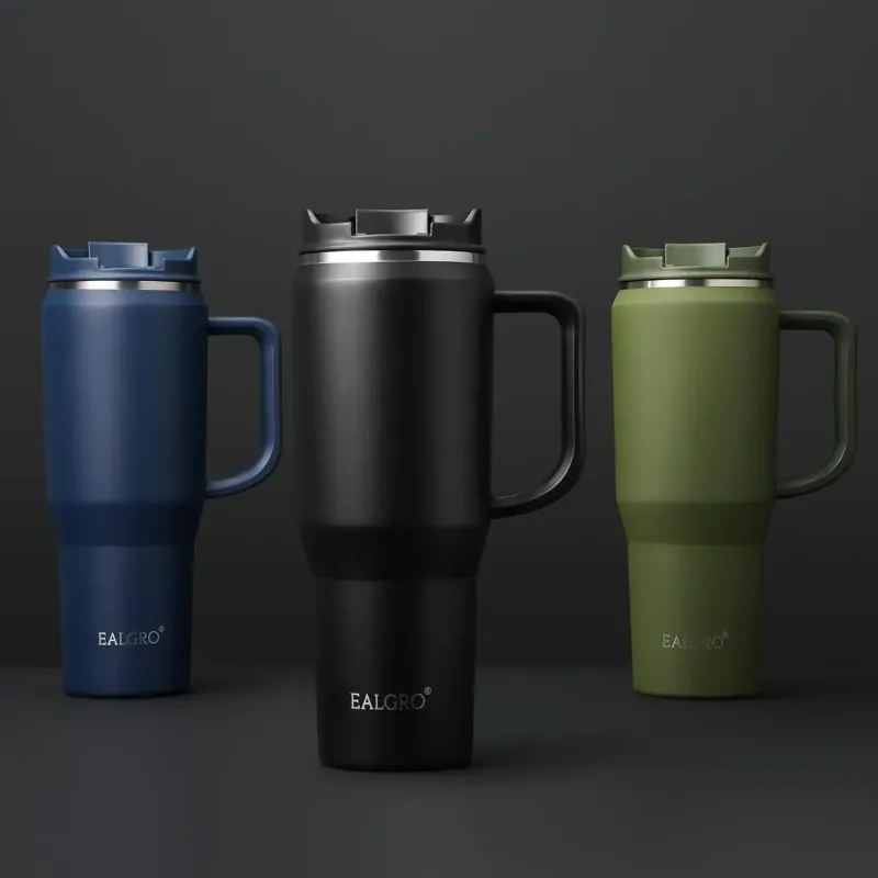 40 oz Insulated Tumbler with Handle 5