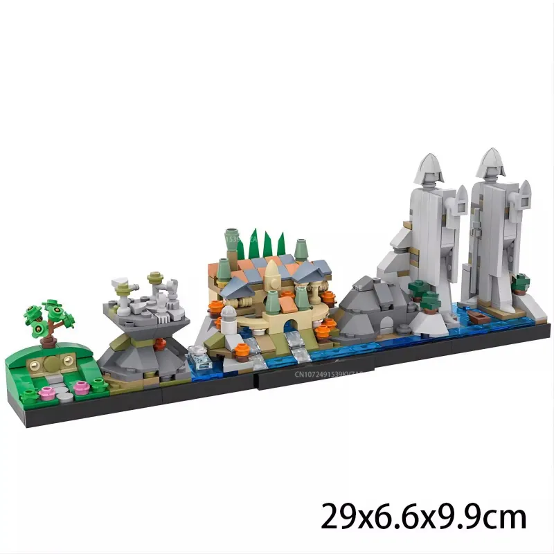 Minas Tirith City Architecture Building Set 2