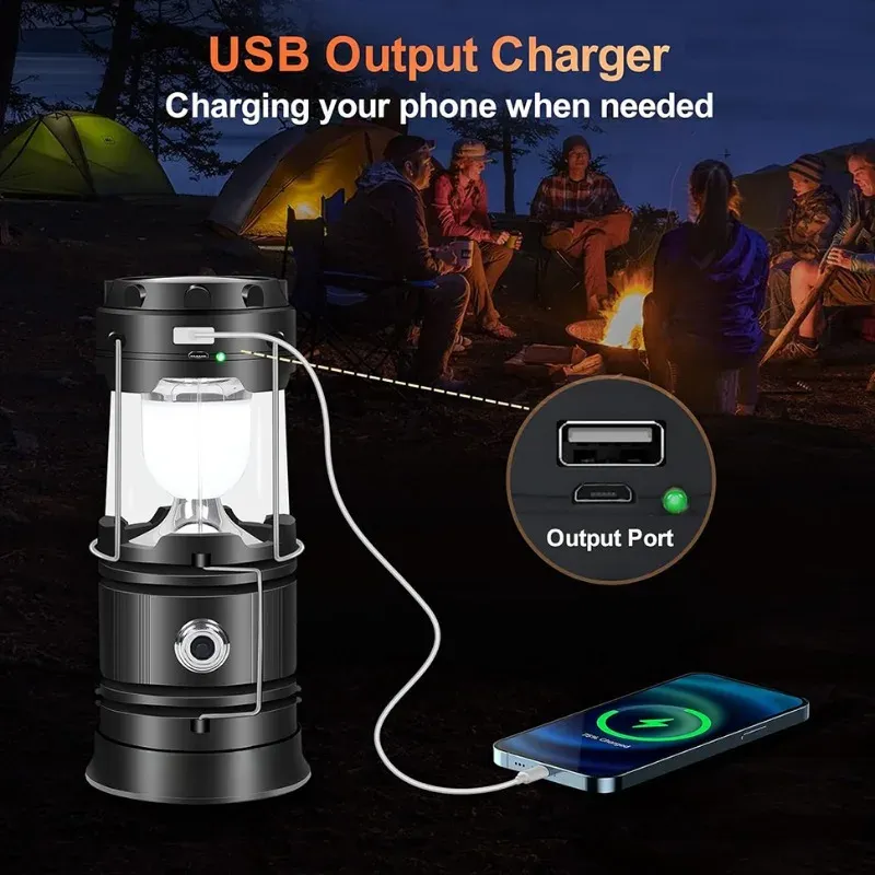 Solar LED Camping Lantern 5