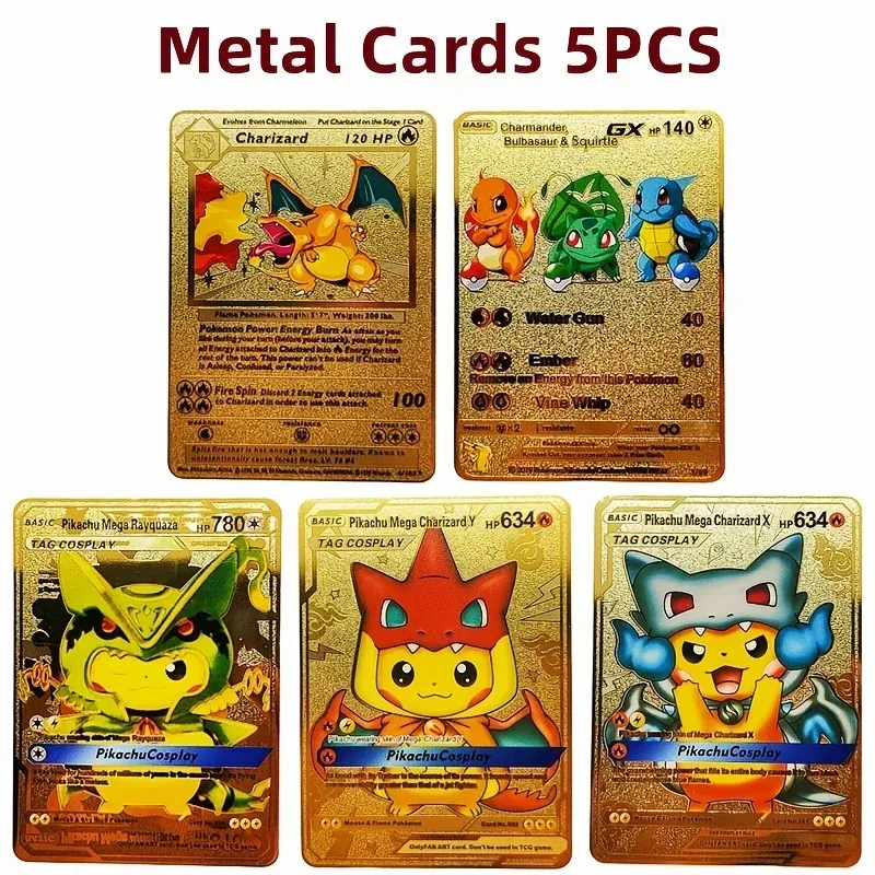 Pokemon Metal Card Figure Collection Set 3