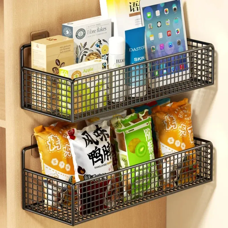 No Drill Wall Mounted Organizer Shelf 5
