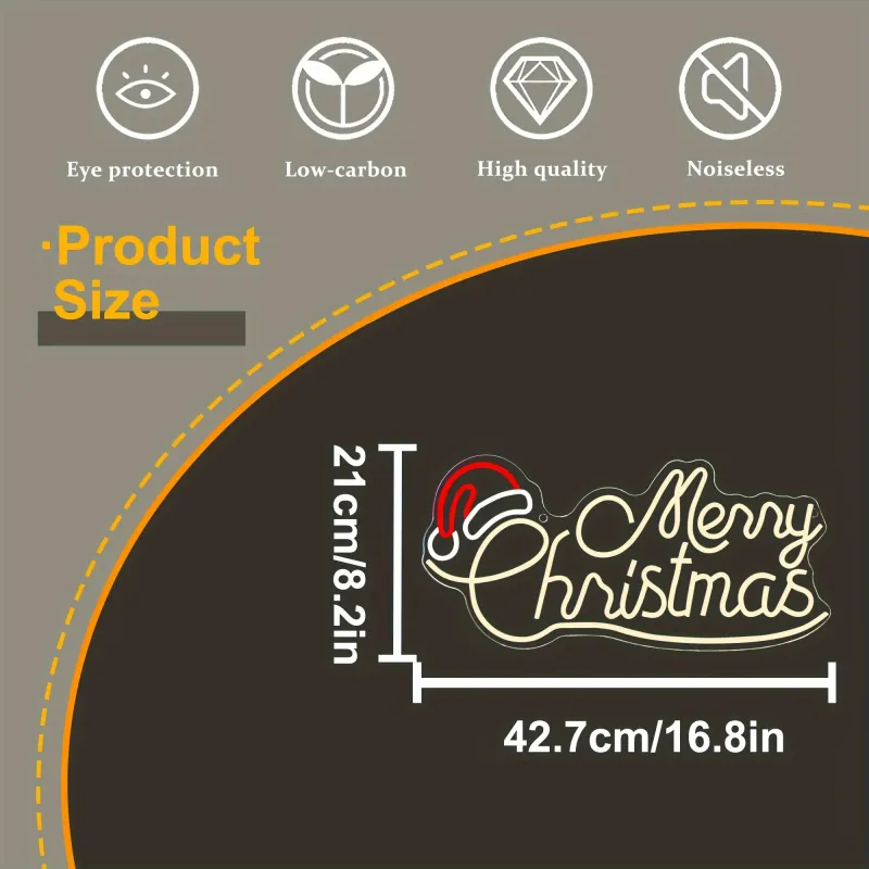 Merry Christmas Neon LED Sign 3