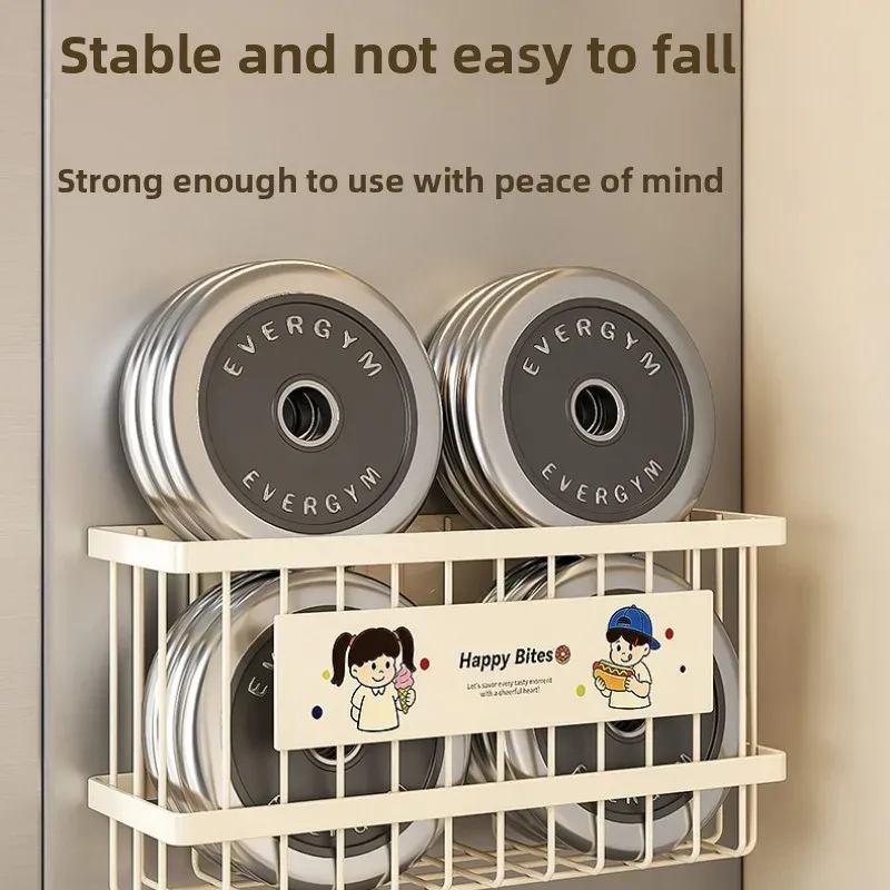 Magnetic Fridge Organizer Rack 4