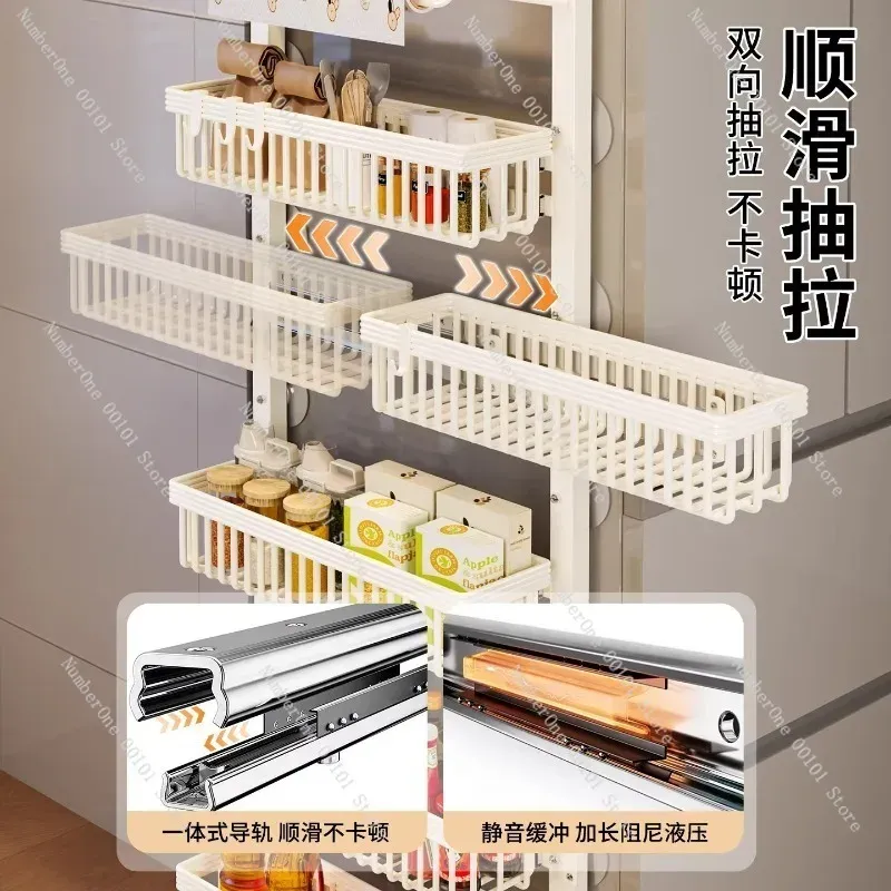 No Drill Wall Mounted Storage Rack 5
