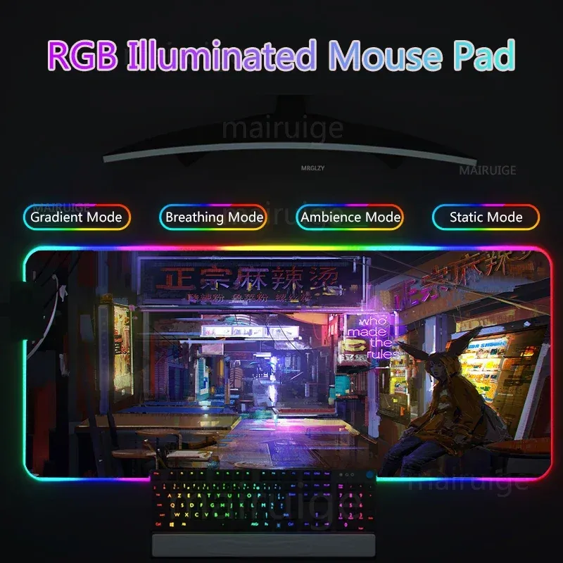 RGB LED Gaming Mouse Pad 2