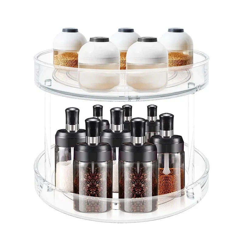2-Tier Spice Organizer Turntable 6