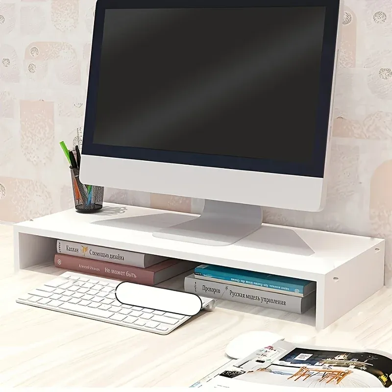 Elevated Laptop Shelf Desk Rack 1
