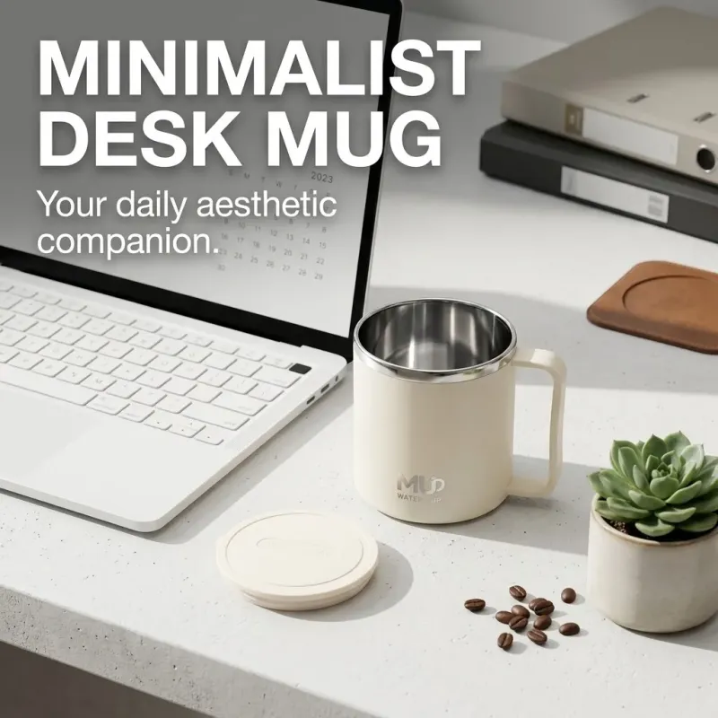 Mini Insulated Coffee Mug with Handle 3