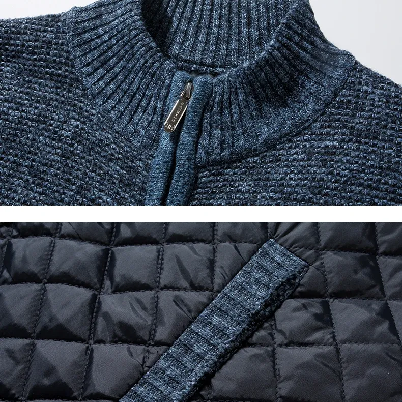 Men's Korean Slim Fit Knit Cardigan 3