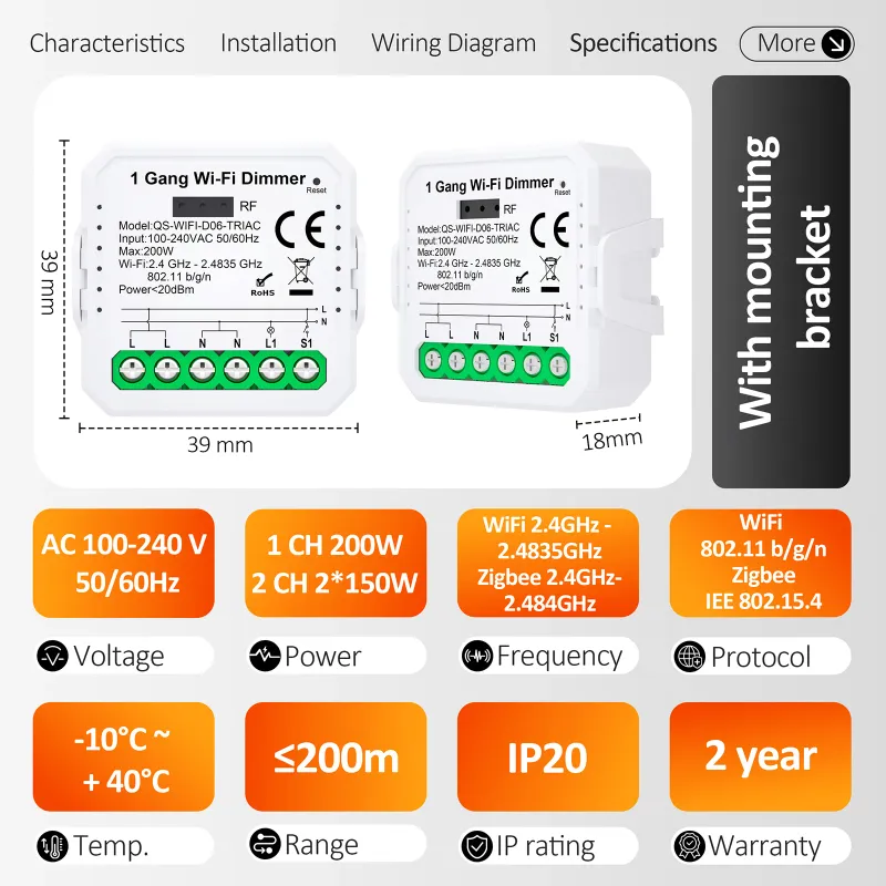 Smart Dimmer Switch Module 5