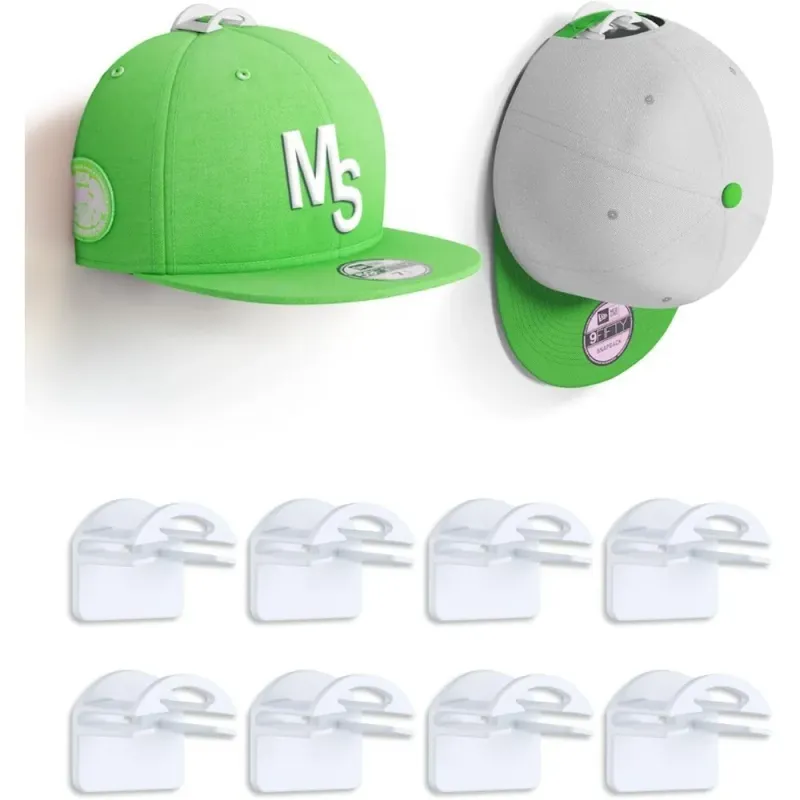 8pcs Adhesive Hat Hooks 3