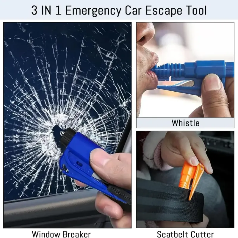 3-in-1 Car Emergency Safety Hammer 1