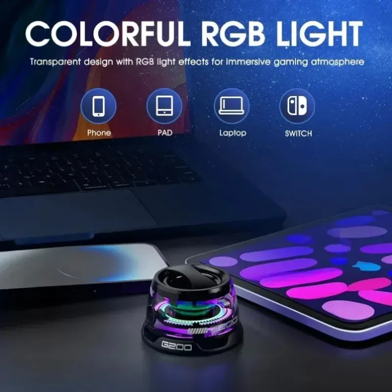 Мини Bluetooth-колонка с RGB-подсветкой 6